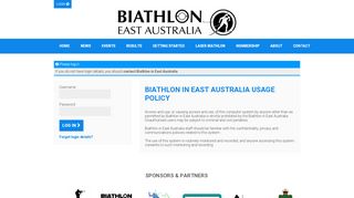 
                            13. Log In - NSW Biathlon Association - revolutioniseSPORT