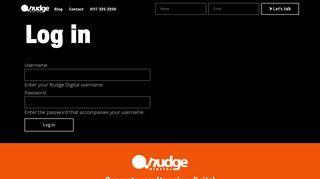 
                            7. Log in | Nudge Digital