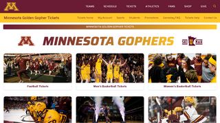 
                            11. Log in - Official Minnesota Golden Gopher Tickets