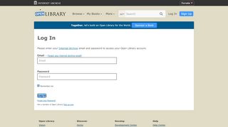 
                            4. Log In | Open Library