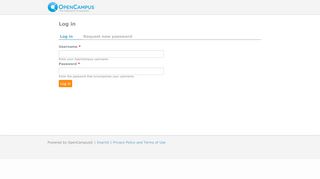 
                            6. Log in | OpenCampus
