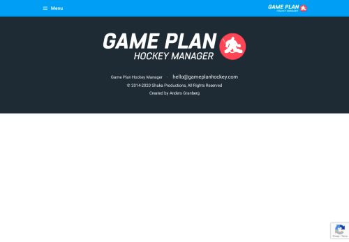 
                            9. Log in or register - Game Plan Hockey Manager