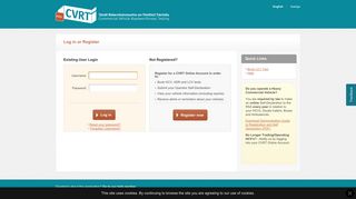 
                            1. Log in or Register - RSA - CVRT