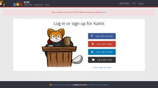 
                            10. Log in or sign up for Kattis – Kattis, ICPC