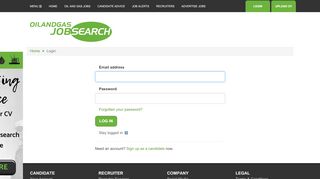 
                            5. Log in or signup - Oil and Gas Job Search