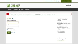 
                            11. Log In | Palo Alto City Library | BiblioCommons