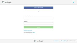 
                            2. Log In | Parchment