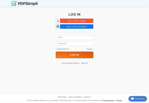 
                            9. Log In - PDFSimpli