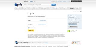 
                            5. Log In - PDS