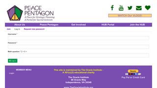 
                            7. Log in | Peace Pentagon Hub