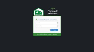 
                            9. Log in - Pedido de Vehículos