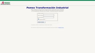 
                            2. Log In - Pemex