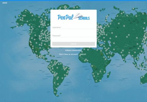 
                            8. Log In PenPal Schools