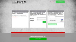 
                            6. Log in per - MercatoMatureFlirt - Flirts segreti per tutti!!