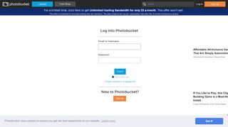 
                            1. Log in - Photo Bucket