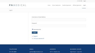 
                            4. Log In - PN Medical Partners Portal
