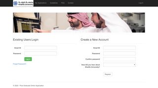 
                            13. Log in - Post Graduate Online Application