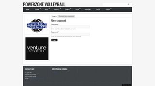 
                            6. Log in - PowerZone Volleyball