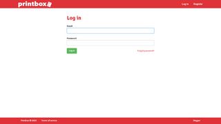 
                            1. Log in | Printbox