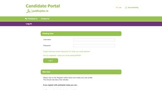 
                            1. Log In - Publicjobs.ie