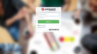 
                            2. Log in - Quicksearch