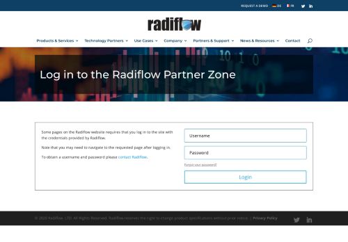 
                            7. Log In | Radiflow