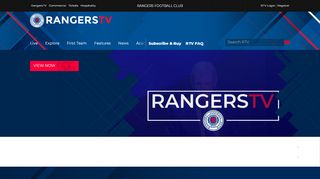 
                            8. Log in - Rangers Football Club, Official Website