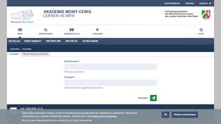 
                            6. Log in / Register - AKADEMIE MONT-CENIS