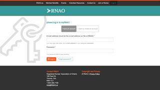 
                            3. Log in | Registered Nurses' Association of Ontario