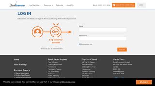 
                            5. Log in - Retail Economics