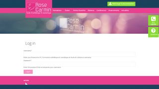 
                            6. Log in | Rosecarmin.fr | Formations esthétique et ...