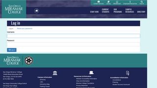 
                            13. Log in | San Diego Miramar College