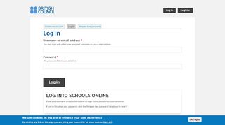 
                            6. Log in | SchoolsOnline - British Council