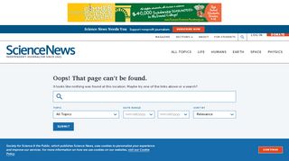 
                            7. Log In - Science News