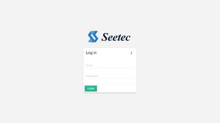 
                            4. Log in - Seetec