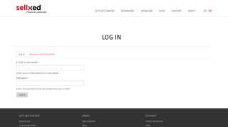 
                            6. Log in | sellXed.com | Payment Extensions