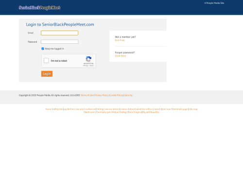 
                            7. Log In - SeniorBlackPeopleMeet.com - The Senior Black Dating Network