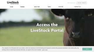 
                            12. Log in / Sign up - ABP LiveStock