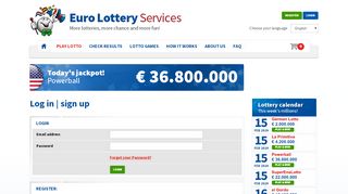 
                            4. Log in | sign up - els-lotto.com