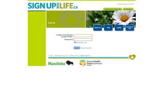 
                            2. Log In > Sign Up for Life