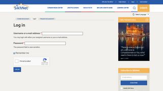 
                            1. Log in | SikhNet