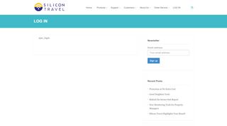 
                            8. LOG IN | Silicon Travel