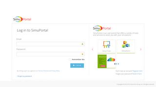 
                            13. Log in - SimuPortal