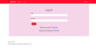 
                            9. Log In - SLR Web App