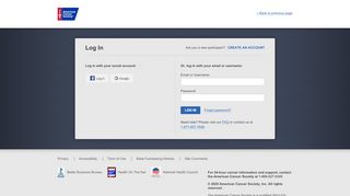 
                            3. Log In - Society Account