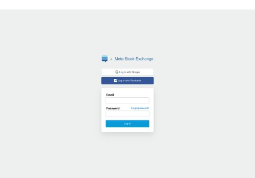 
                            1. Log in - Stack Exchange