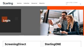 
                            7. Log In - Sterling - Sterling Talent Solutions