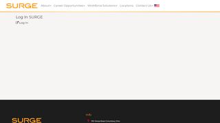 
                            5. Log In - SURGE Staffing