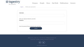 
                            10. Log in | Tapestry Networks