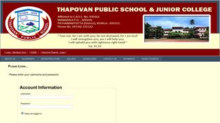 
                            1. Log In - Thapovan Public School